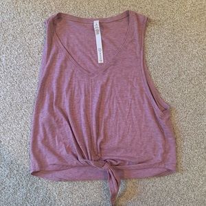 Lulumeon Front Tie Tank Size 4